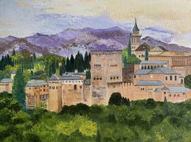 The Alhambra Palace, Granada, Spain